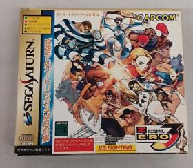 Capcom T-1246G Street Fighter Zero3 Sega Saturn SS NTSC-J Used from Japan