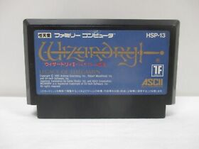 NES -- WIZARDRY 2 Legacy of Llylgamyn -- Famicom. JAPAN Game. 10144