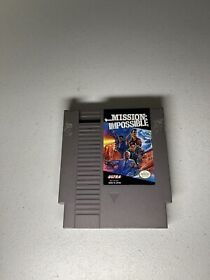 MISSION: IMPOSSIBLE (Nintendo NES) Authentic Game Cart Only Clean & Tested!