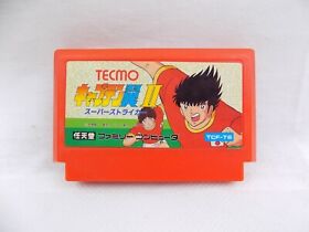 Nintendo Famicom Captain Tsubasa II 2 Super Striker FC Japanese - TCF-T6