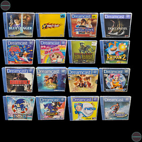 Sega Dreamcast Spiele Auswahl PAL Dino Crisis Crazy Taxi Shenmue Sonic etc.