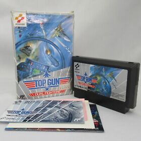 Top Gun Dual Fighters w/ Box and Manual [Famicom JP ver.]