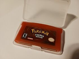 Pokémon FireRed Version Gameboy Advance GBA | Cartridge Only PLUS CASE