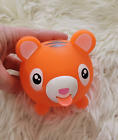 Novelty Tongue Out Toy Squeeze Toy Soft Ball Toy Funny Toys for Everyone Orange