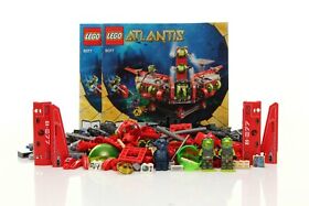Lego Atlantis Set 8077 Atlantis Exploration HQ + instructions 2010