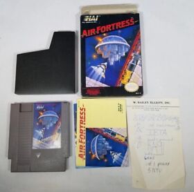 oval seal Air Fortress complete in box nintendo nes game HAL Labs W/ Box Manual