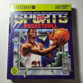 TV Sports Basketball - NEW - Good - Turbografx-16