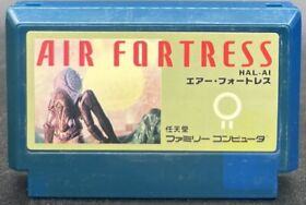 Famicom NES - Air Fortress - Japan Edition - HAL-AI - Only Cartridge US Seller