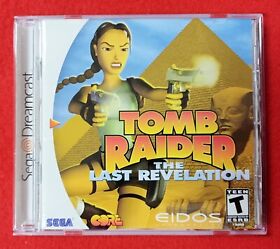 Tomb Raider: The Last Revelation (Sega Dreamcast, 2000) Complete w/ Registration