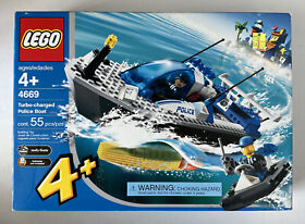 LEGO 4 Juniors: Turbo-Charged Police Boat (4669)