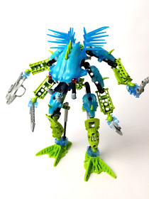 LEGO Bionicle 8935 Nocturn Complete Warrior Glows With One Squid Barraki