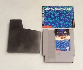 Authentic Copy of Raid on Bungeling Bay for Nintendo NES + Instruction Booklet