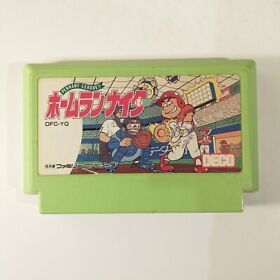 Home Run Nighter Pennant League!! (Nintendo Famicom FC NES, 1989) Japan Import