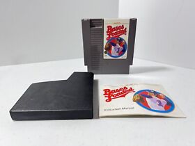 Bases Loaded Nintendo NES 1988 W/ Manual & Sleeve Tested Works Baseball