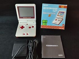 Nintendo GAMEBOY ADVANCE SP Console Famicom color edition and game set-e1205-