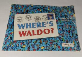Where's Waldo - Nintendo NES - Manual Only Instructions Booklet - FREE Shipping 