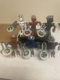Lego Bionicle lot all 6 Metru Nui Matoran sets 8607 8608 8609 8610 8611 8612