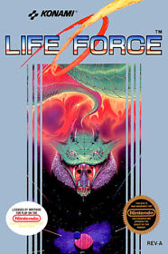 Life Force Original Nintendo NES BOX ART Premium POSTER MADE IN USA - NES038