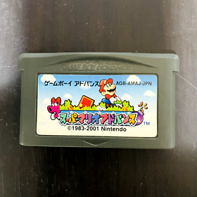 Super Mario Advance Nintendo Game Boy Advance Japanese Ver. AGB-AMAJ-JPN Save OK