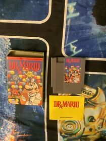 Dr. Mario (Nintendo Entertainment System, 1990) EN CAJA COMPLETO RaRe BUENA FORMA NES