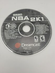 Sega Sports NBA 2K1 (Sega Dreamcast, 2000) Tested!  Works Great!