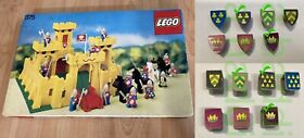 Vintage LEGO Castle 375 First Edition with Dark Stickers - Instructions