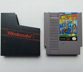 NES Wall Street Kid (Nintendo Entertainment System 1990) Tested & Works 