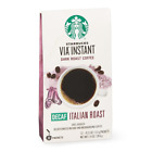Starbucks VIA Ready Brew Coffee Decaf Italian Roast 3.3-Gram Packages 50-C...