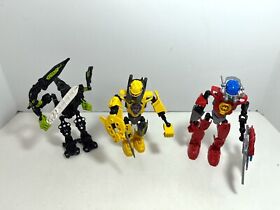 LEGO Bionicle LOT:  Skrall 7136 + Evo 2.0 2067 +  Furno 2.0 2065