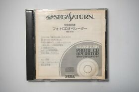 Sega Saturn Photo CD Operator Japan SS Game US Seller