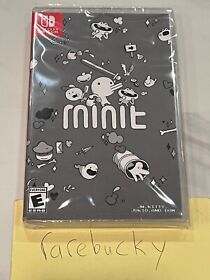 Minit (Nintendo Switch) NEW SEALED CASE FRESH MINT, LRG VARIANT COVER NUMBERED!