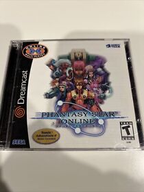 Phantasy Star Online (Sega Dreamcast, 2001), CIB w/ Bonus Disc and Manual