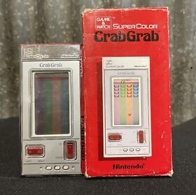 Nintendo Vintage Game&Watch Crab Grab Super Color Boxed