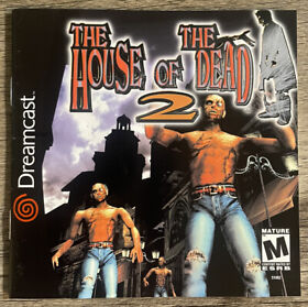 Sega Dreamcast - The House Of The Dead 2 - Complete Manual - Clean And Works