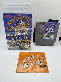 Adventures of Tom Sawyer NES Nintendo Complete CIB Rare Good Shape!