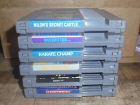 Lot of 6 Nintendo (NES) Game