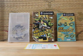 Totsugeki Famicom Wars Complete Set! Japan Nintendo GameCube GC VG!
