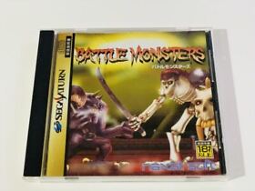 Sega Saturn Ss - Battle Monsters