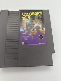 Solomon's Key (NES, 1985)  Vintage Nintendo Authentic Game Cartridge