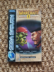 Warcraft II - Sega Saturn - Manuel d'instructions - livret
