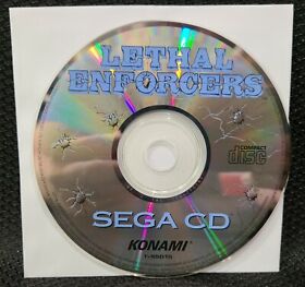 Lethal Enforcers Authentic Game Disc for Sega CD - Konami