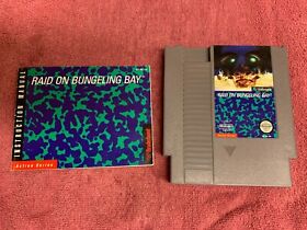 Raid on Bungeling Bay NES- Tested pins cleaned & manual original