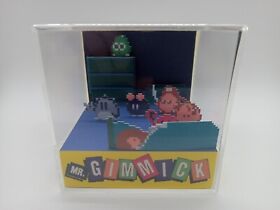 Mr. Gimmick Gimmick NES Nintendo Video GameShadow Box Diorama Cube