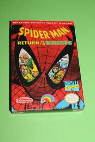 Nintendo NES - Spider-Man Return of the Sinister Six - REV-A - NTSC - Komplett