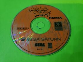 Battle Arena Toshinden Remix Sega Saturn TESTED VERY GOOD DISC Fighting 