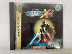 Capcom Sega Saturn Soft Rockman X4 japan