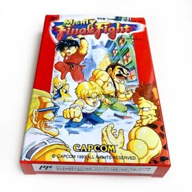 MIGHTY FINAL FIGHT - Empty box replacement spare case for Famicom game Capcom