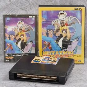 MUTATION NATION NEO GEO AES FREE SHIPPING SNK Ref 0401