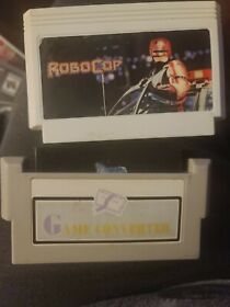 Famicom Game  " RoboCop "  and famicom converter