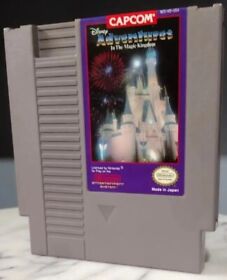 Disney Adventures in the Magic Kingdom (Nintendo NES, 1990) Tested & Works